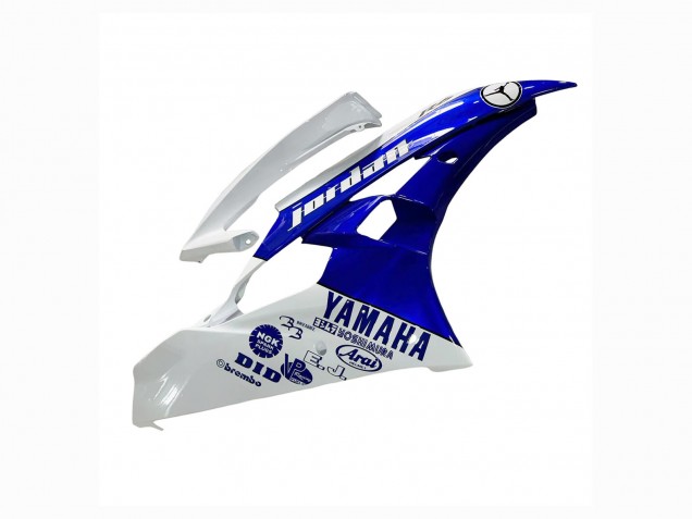 Descuento Carenados Moto Yamaha YZF 600 R6 2006-2007 - Blanco Azul Jordan