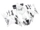 Descuento Carenados Moto Yamaha YZF 600 R6 2006-2007 - Blanco Negro Brillante Motul Michelin