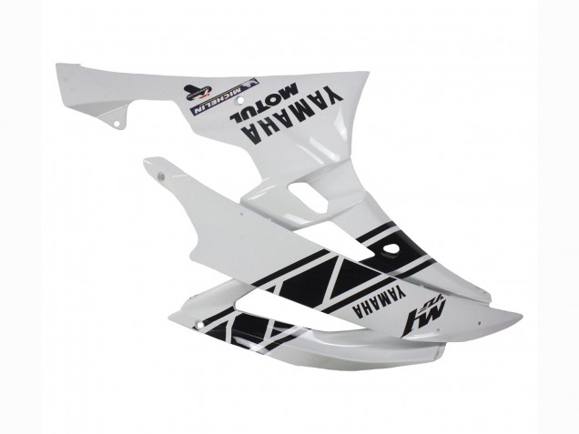 Descuento Carenados Moto Yamaha YZF 600 R6 2006-2007 - Blanco Negro Brillante Motul Michelin