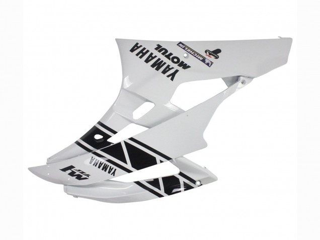 Descuento Carenados Moto Yamaha YZF 600 R6 2006-2007 - Blanco Negro Brillante Motul Michelin