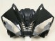 Descuento Carenados Moto Yamaha YZF 600 R6 2006-2007 - Negro Brillante Negro Mate Blanco Motul Michelin