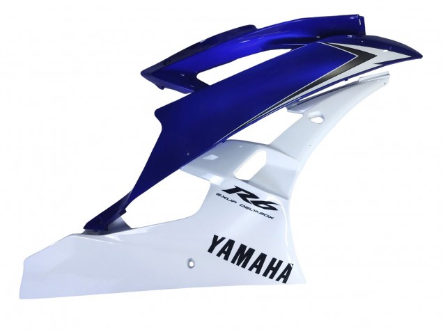Descuento Carenados Moto Yamaha YZF 600 R6 2006-2007 - Blanco Azul Negro