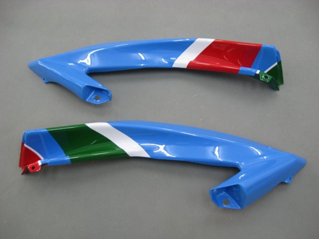 Descuento Carenados Moto Yamaha YZF 600 R6 2006-2007 - Azul Verde Blanco Rojo Dunlop Michelin Motul