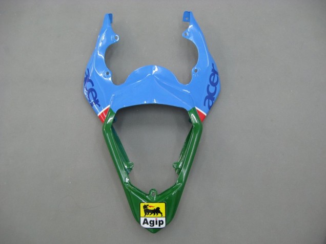 Descuento Carenados Moto Yamaha YZF 600 R6 2006-2007 - Azul Verde Blanco Rojo Dunlop Michelin Motul