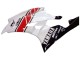 Descuento Carenados Moto Yamaha YZF 600 R6 2006-2007 - Blanco Rojo Negro Motul