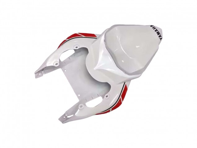 Descuento Carenados Moto Yamaha YZF 600 R6 2006-2007 - Blanco Rojo Negro Motul