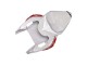 Descuento Carenados Moto Yamaha YZF 600 R6 2006-2007 - Blanco Rojo Negro Motul