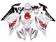 Descuento Carenados Moto Yamaha YZF 600 R6 2006-2007 - Blanco Rojo Negro Motul