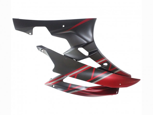 Descuento Carenados Moto Yamaha YZF 600 R6 2006-2007 - Rojo Negro Mate