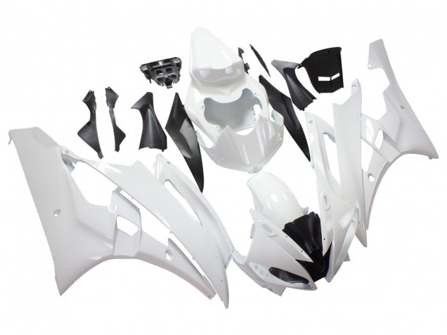 Descuento Carenados Moto Yamaha YZF 600 R6 2006-2007 - Blanco