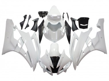 Descuento Carenados Moto Yamaha YZF 600 R6 2006-2007 - Blanco