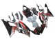 Descuento Carenados Moto Yamaha YZF 600 R6 2008-2016 - Plata Negro Rojo Tiburón 4
