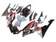Descuento Carenados Moto Yamaha YZF 600 R6 2008-2016 - Plata Negro Rojo Tiburón 4