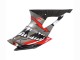 Descuento Carenados Moto Yamaha YZF 600 R6 2008-2016 - Plata Negro Rojo Tiburón 4
