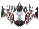 Descuento Carenados Moto Yamaha YZF 600 R6 2008-2016 - Plata Negro Rojo Tiburón 4
