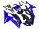 Descuento Carenados Moto Yamaha YZF 600 R6 2008-2016 - Azul Negro Brillante