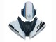 Descuento Carenado Moto Yamaha YZF 600 R6 2008-2016 - Blanco Azul Negro Brillante