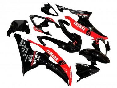 Descuento Carenados Moto Yamaha YZF 600 R6 2008-2016 - Rojo Negro Brillante DENSO Yamalube 21