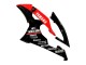 Descuento Carenados Moto Yamaha YZF 600 R6 2008-2016 - Rojo Negro Brillante DENSO Yamalube 21