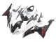 Descuento Carenados Moto Yamaha YZF 600 R6 2008-2016 - Blanco Negro Mate Rojo Calcomanías