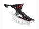 Descuento Carenados Moto Yamaha YZF 600 R6 2008-2016 - Blanco Negro Mate Rojo Calcomanías