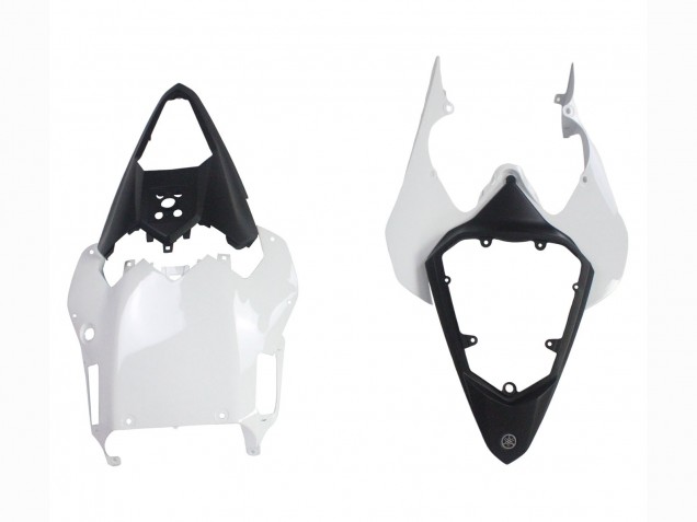 Descuento Carenados Moto Yamaha YZF 600 R6 2008-2016 - Blanco Negro Mate Rojo Calcomanías