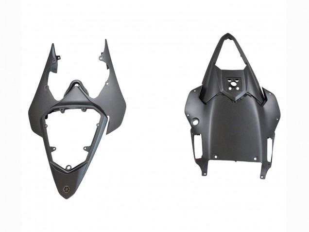Descuento Carenados Moto Yamaha YZF 600 R6 2008-2016 - Gris Negro Mate Oro Calcomanías