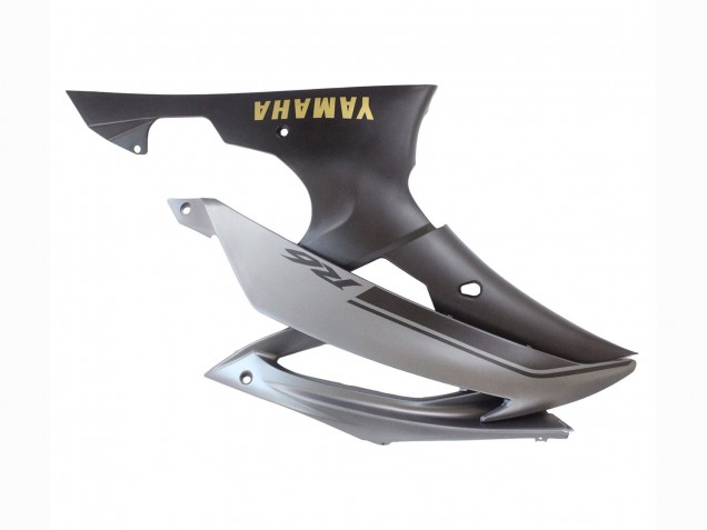 Descuento Carenados Moto Yamaha YZF 600 R6 2008-2016 - Gris Negro Mate Oro Calcomanías