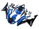 Descuento Carenados Moto Yamaha YZF 600 R6 2008-2016 - Blanco Azul Negro Brillante
