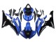 Descuento Carenados Moto Yamaha YZF 600 R6 2008-2016 - Blanco Azul Negro Brillante