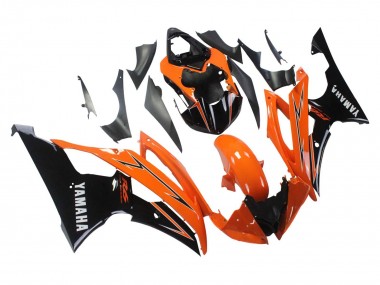 Descuento Carenados Moto Yamaha YZF 600 R6 2008-2016 - Naranja Negro