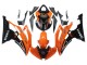 Descuento Carenados Moto Yamaha YZF 600 R6 2008-2016 - Naranja Negro