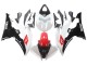 Descuento Carenados Moto Yamaha YZF 600 R6 2008-2016 - Blanco Rojo Negro Brillante
