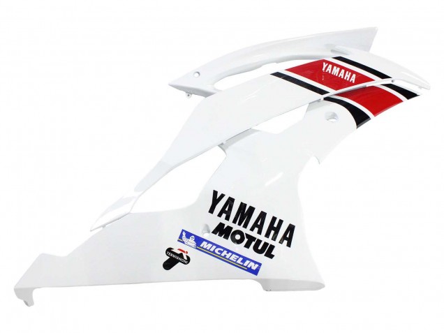 Descuento Carenados Moto Yamaha YZF 600 R6 2008-2016 - Blanco Rojo Negro Motul Michelin