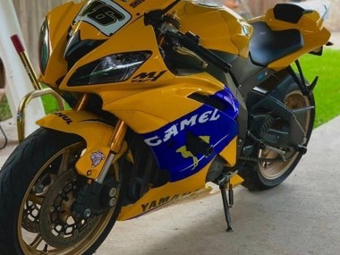 Descuento Carenados Moto Yamaha YZF 600 R6 2008-2016 - Amarillo Azul Camello Motul Michelin
