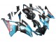 Descuento Carenados Moto Yamaha YZF 600 R6 2008-2016 - Azul Claro Negro Mate Petronas ENEOS