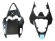 Descuento Carenados Moto Yamaha YZF 600 R6 2008-2016 - Azul Claro Negro Mate Petronas ENEOS