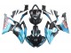 Descuento Carenados Moto Yamaha YZF 600 R6 2008-2016 - Azul Claro Negro Mate Petronas ENEOS