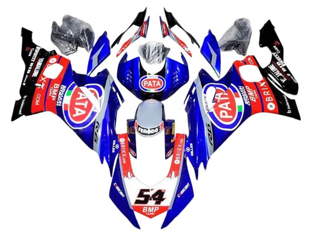 Descuento Carenados Moto Yamaha YZF 600 R6 2017-2023 - Rojo Azul Negro Pata
