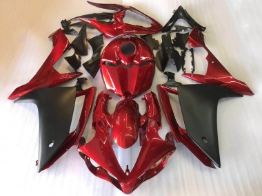 Descuento Carenados Moto Yamaha YZF R1 2007-2008 - Rojo Negro Mate