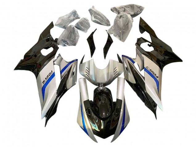 Descuento Carenados Moto Yamaha YZF 600 R6 2017-2023 - Plata Azul Negro