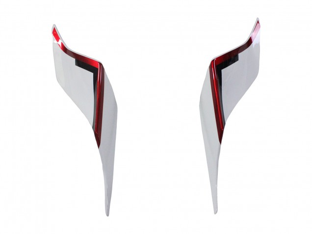 Descuento Carenados Moto Yamaha YZF 600 R6 2017-2023 - Blanco Rojo Negro