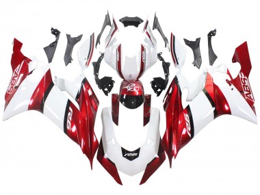 Descuento Carenados Moto Yamaha YZF 600 R6 2017-2023 - Blanco Rojo Negro