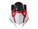 Descuento Carenados Moto Yamaha YZF 600 R6 2017-2023 - Blanco Rojo Negro Semakin Didepan