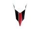 Descuento Carenados Moto Yamaha YZF 600 R6 2017-2023 - Blanco Rojo Negro Semakin Didepan