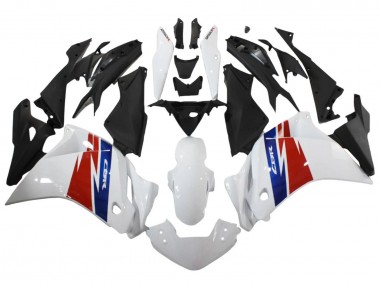Descuento Carenados Moto Honda CBR250RR 2011-2015 - Blanco Rojo Azul