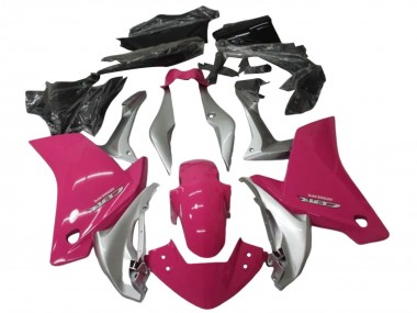 Descuento Kits Carenado Moto Honda CBR250RR 2011-2015 - Plata Rosa