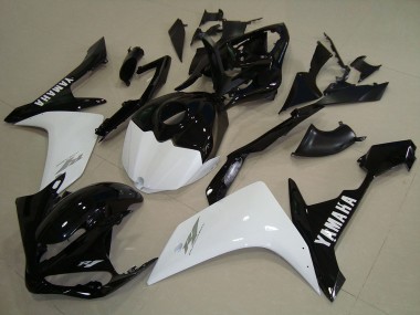 Descuento Carenados Moto Yamaha YZF R1 2007-2008 - Blanco Negro
