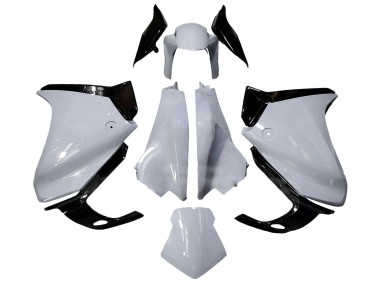 Descuento Carenados Moto Honda VFR 1200 2010-2014 - Blanco Negro Brillante
