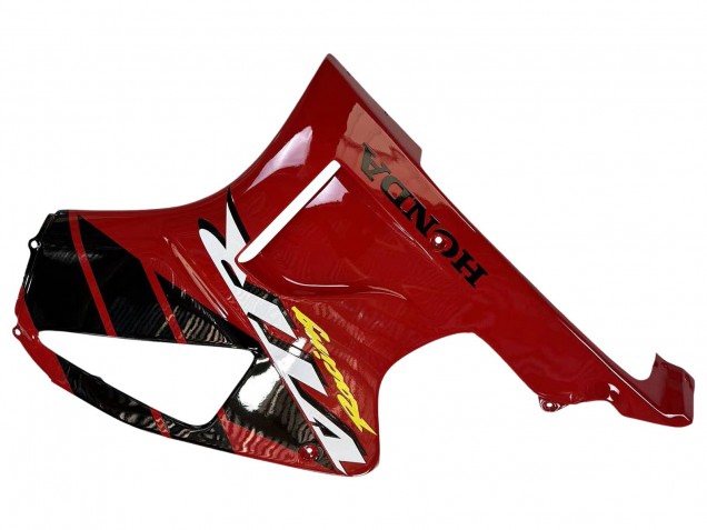Descuento Carenados Moto Honda VTR1000 2000-2006 - Rojo Negro Raya Carrera